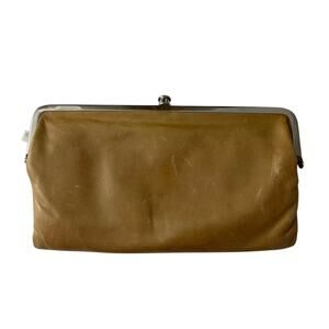 Hobo Lauren  Leather Double Frame Clutch Wallet